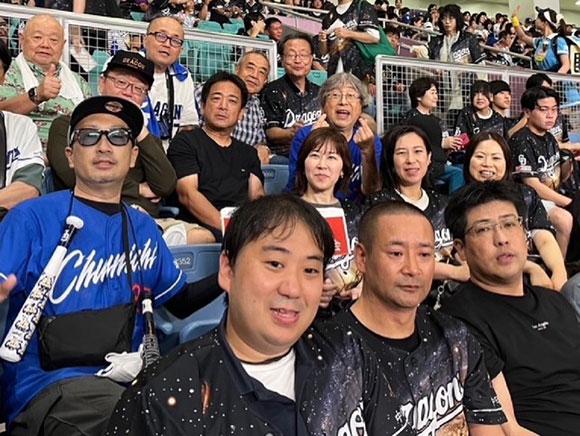 バンテリンドーム団体観戦会1