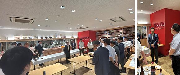懇親会の様子